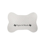 Home State Bone Shaped Dog Food Mat (Small) (Personalized)