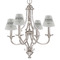 Home State Small Chandelier Shade - LIFESTYLE (on chandelier)