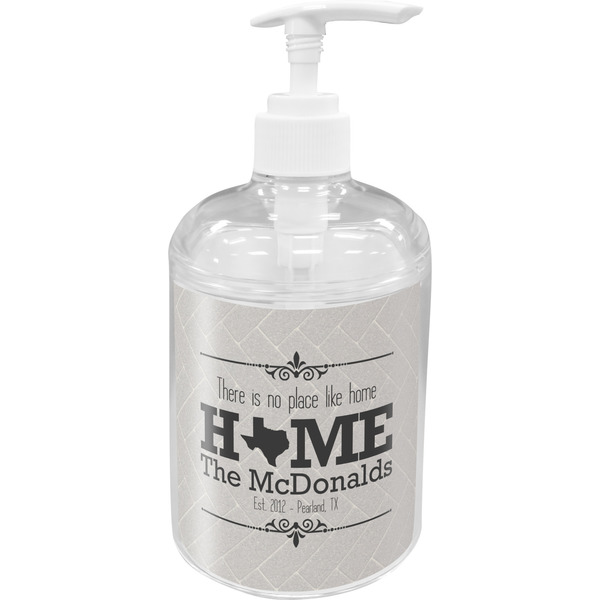 Home State Soap / Lotion Dispenser (Personalized)