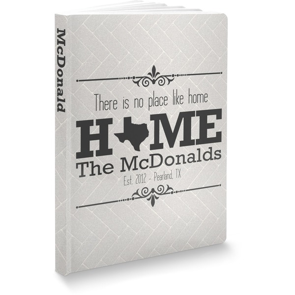 Custom Home State Softbound Notebook - 5.75" x 8" (Personalized)