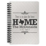 Home State Spiral Notebook - 7x10 w/ Name or Text