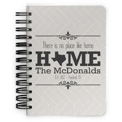 Home State Spiral Notebook - 5x7 w/ Name or Text