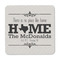 Home State Square Fridge Magnet - FRONT