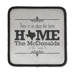 Home State Iron On Square Patch w/ Name or Text
