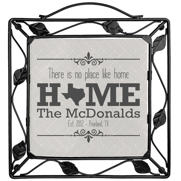 Custom Home State Square Trivet (Personalized)