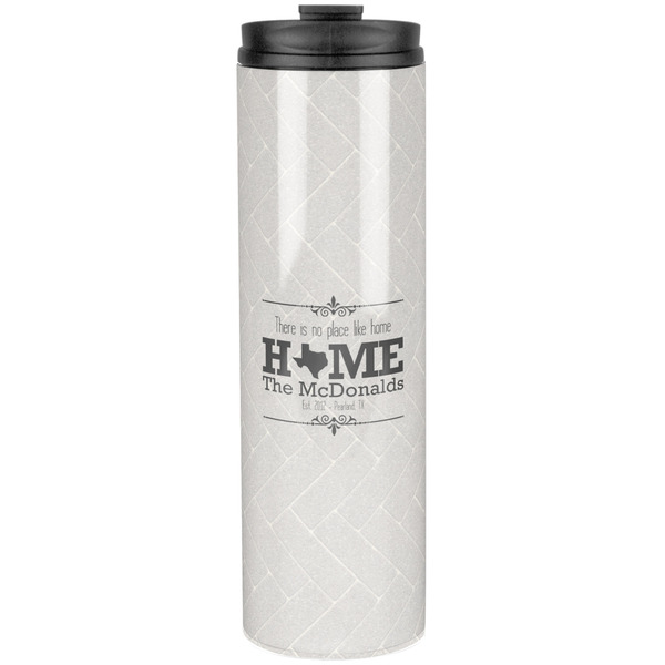Custom Home State Stainless Steel Skinny Tumbler - 20 oz (Personalized)