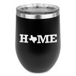 Home State Stemless Wine Tumbler - 5 Color Choices - Stainless Steel  (Personalized)