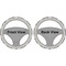 Home State Steering Wheel Cover- Front and Back