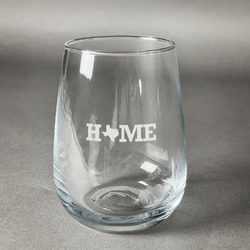 Home State Stemless Wine Glass - Engraved (Personalized)