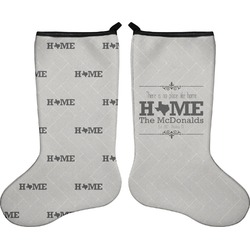 Home State Holiday Stocking - Double-Sided - Neoprene (Personalized)