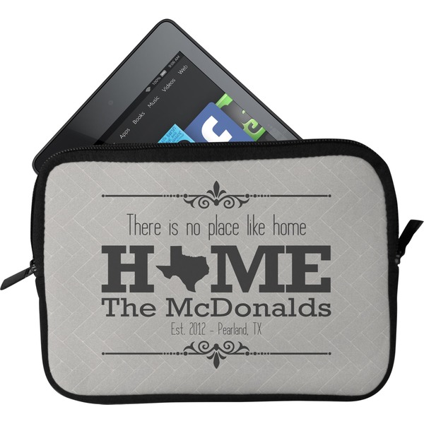 Custom Home State Tablet Case / Sleeve - Small (Personalized)