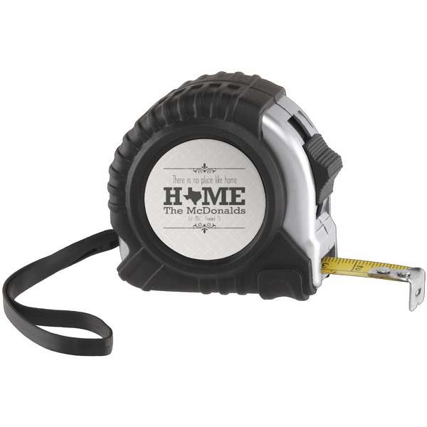 Custom Home State Tape Measure (25 ft) (Personalized)