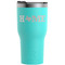 Home State Teal RTIC Tumbler (Front)