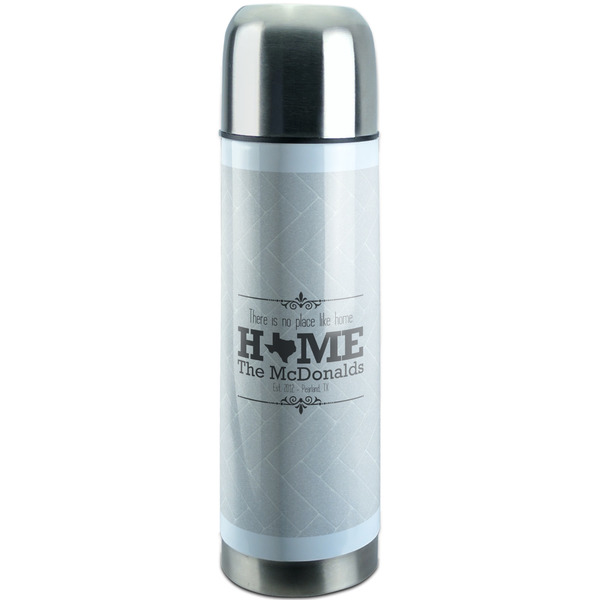 Custom Home State Stainless Steel Thermos (Personalized)