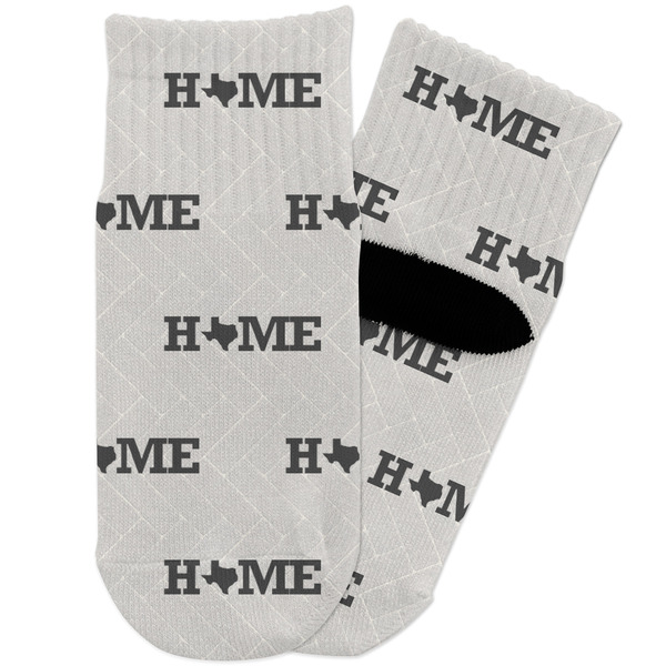 Custom Home State Toddler Ankle Socks