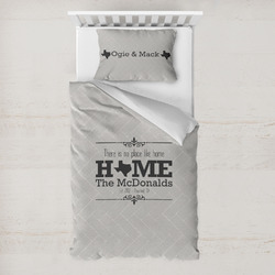 Home State Toddler Bedding w/ Name or Text