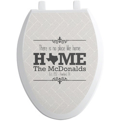 Home State Toilet Seat Decal - Elongated (Personalized)