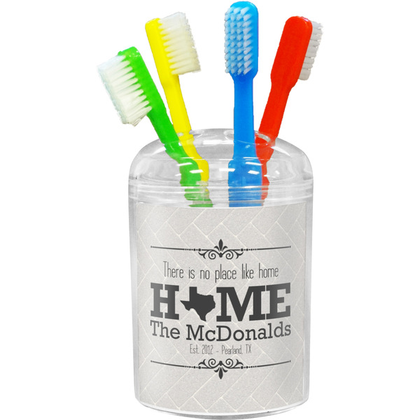 Custom Home State Toothbrush Holder (Personalized)