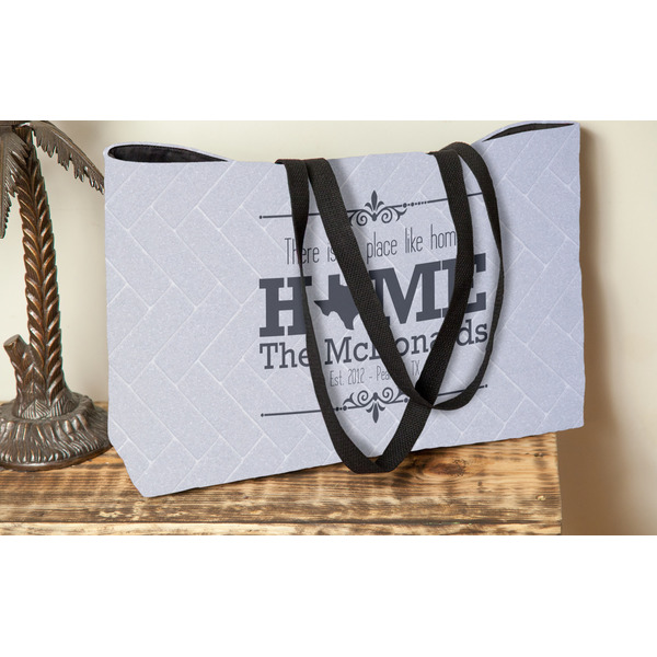 Home State Tote w/Black Handles - Lifestyle View