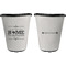 Home State Trash Can Black - Front and Back - Apvl