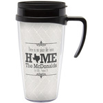 Home State Acrylic Travel Mug with Handle (Personalized)