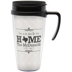 Home State Acrylic Travel Mug with Handle (Personalized)