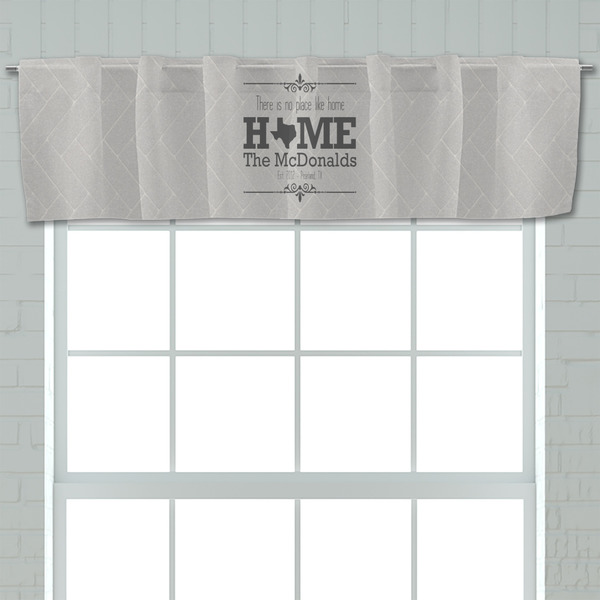 Home State Valance - Closeup on window