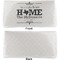 Home State Vinyl Check Book Cover - Front and Back