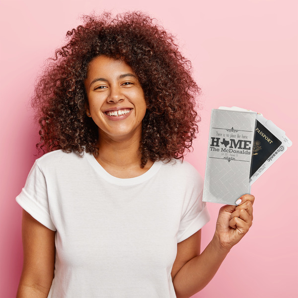 Home State Vinyl Document Holder - LIFESTYLE