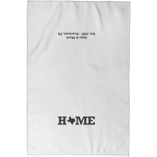 Home State Waffle Towel - Partial Print - Approval Image