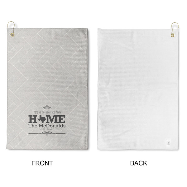 Home State Waffle Weave Golf Towel - Approval
