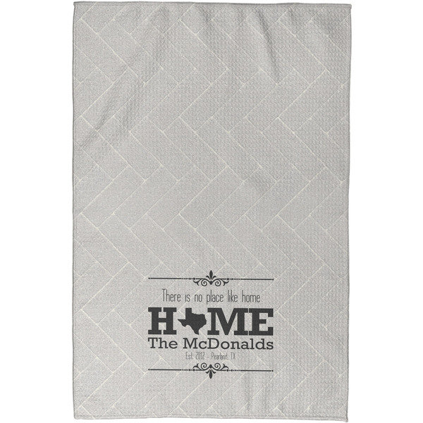 Home State Waffle Weave Towel - Full Color Print - Approval Image