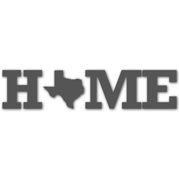 Custom Home State Graphic Decal - Large