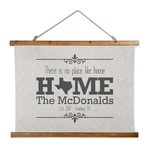 Home State Wall Hanging Tapestry - Wide (Personalized)
