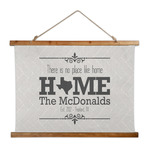 Home State Wall Hanging Tapestry - Wide (Personalized)