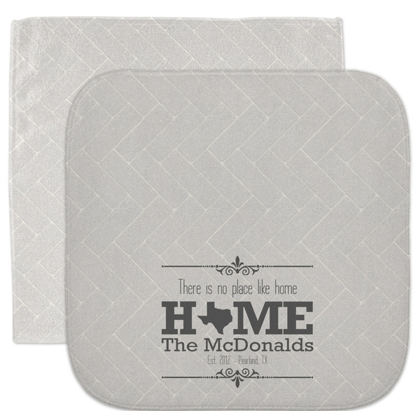 Custom Home State Facecloth / Wash Cloth (Personalized)