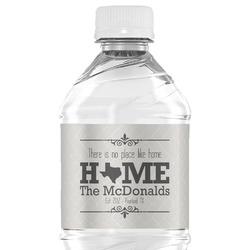 Home State Water Bottle Labels - Custom Sized (Personalized)