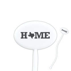 Home State Oval Plastic Stir Sticks