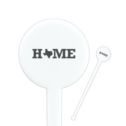Home State Round Plastic Stir Sticks
