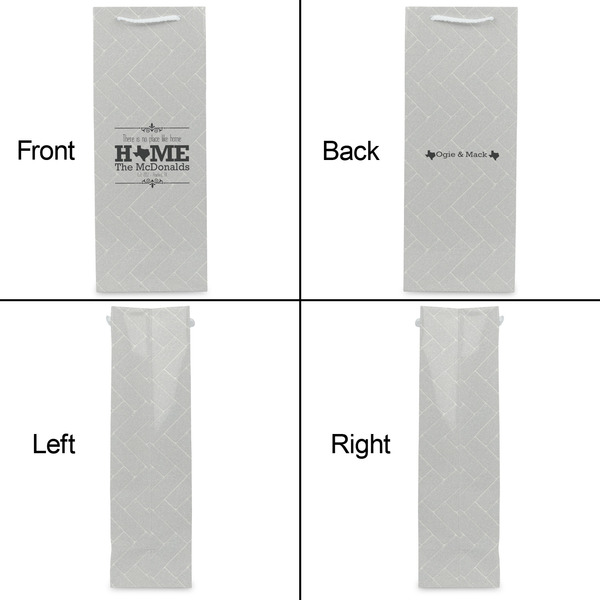 Home State Wine Gift Bag - Gloss - Approval