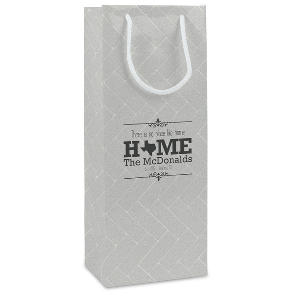 Custom Home State Wine Gift Bags (Personalized)