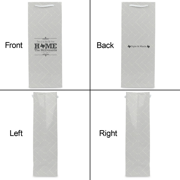 Home State Wine Gift Bag - Matte - Approval