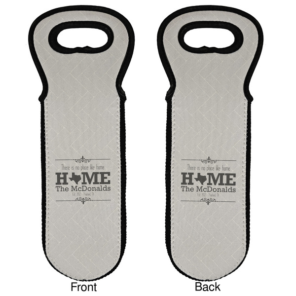 Home State Wine Tote Front & Back