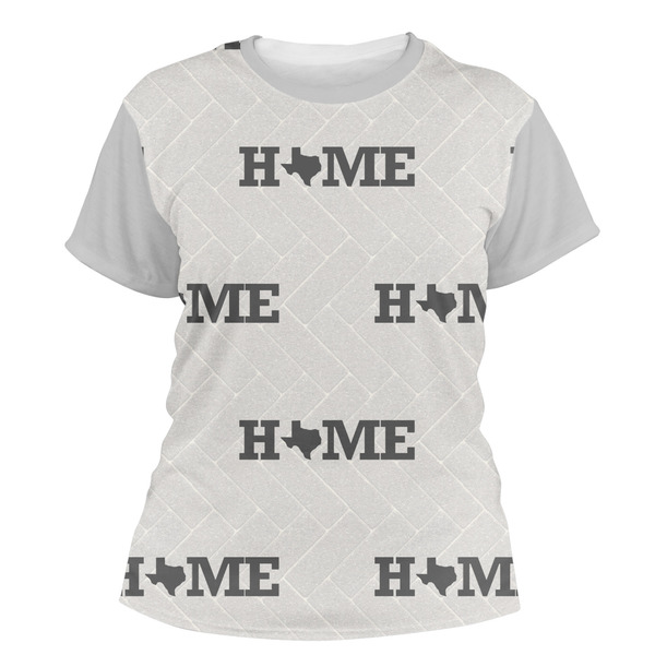 Custom Home State Women's Crew T-Shirt
