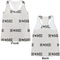 Home State Womens Racerback Tank Tops - Medium - Front and Back