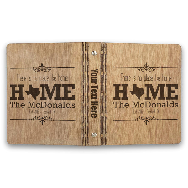 Home State Wood 3-Ring Binders - 1" Half-Letter - Approval