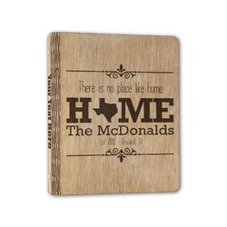 Home State Wood 3-Ring Binder - 1" Half-Letter Size (Personalized)