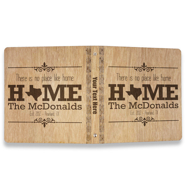 Home State Wood 3-Ring Binders - 1" Letter - Approval