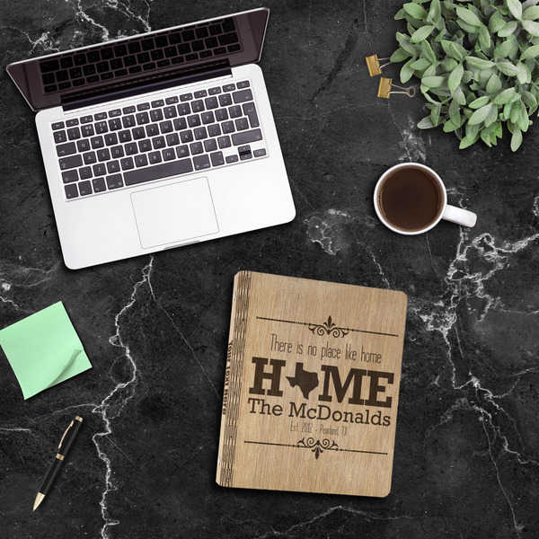 Home State Wood 3-Ring Binders - 1" Letter - In Context