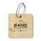 Home State Wood Luggage Tags - Square - Front/Main